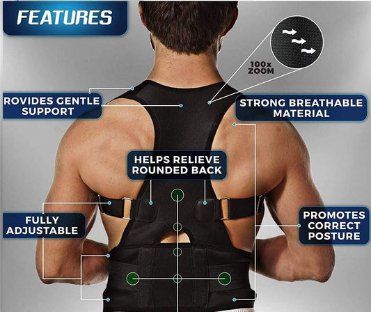 Stand Tall & Confident — Unisex Posture Corrector Belt from LuxTech 💪🧍‍♂️🧍‍♀️