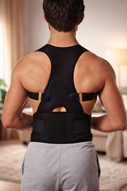 LuxTech™ Ergonomic Posture Corrector — Unisex Adjustable Spinal Support